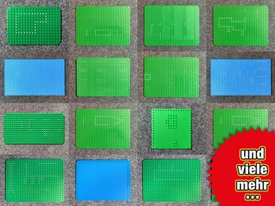 Lego Vintage Basis Platte Baseplate 24x32 24x40 bedruckt - VARIANTE wähllen