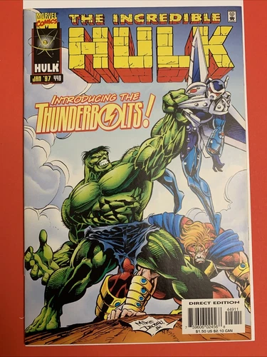 The Incredible Hulk #449 (Marvel Comics)-First Thunderbolt Appearance