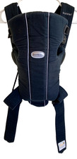 BabyBj rn Baby Carrier Original Easy to Use Classic Design 8-25lbs Black
