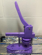 Purple Manual Button Maker Press Machine Badge/Button Maker Press Machine