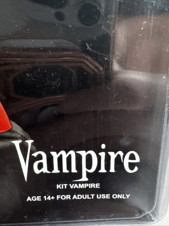 Woochie Kit Completo FX Vampiro Adulto Prótesis Dientes Látex Maquillaje Foto 2 de 4