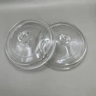 Pyrex Glass Casserole Lids P81C Round Clear Pressed Replacement