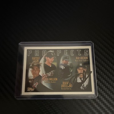 Topps Prospects #428 Rookie Baseball Card Colon Million Orellano AutoRay Ricken 