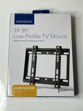 Insignia Low Profile Fixed TV Wall Mount for Most 19" - 39" TV's