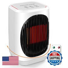iFTY Small Space Heater for Indoor Use, Portable Electric Heaters with 3 Modes,