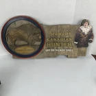 Vintage Seagram's Canadian Hunting Wildlife Grizzly Bear Liquor Beer Bar Sign