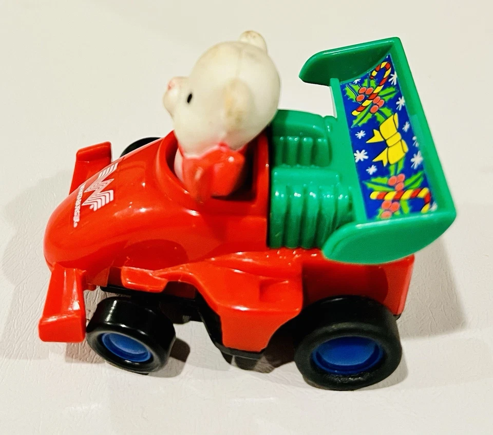 Rare Whataburger HOLIDAY Pull-Back Racer Kid's Meal Toy Vintage - Image 4 of 4