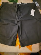 Goodfellow  Co Men's Dark Gray Flat Front Shorts Size 40