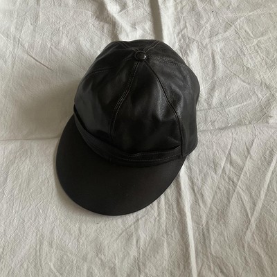 At Last & Co Horsehide Cap Brown size 7 5/8 | eBay