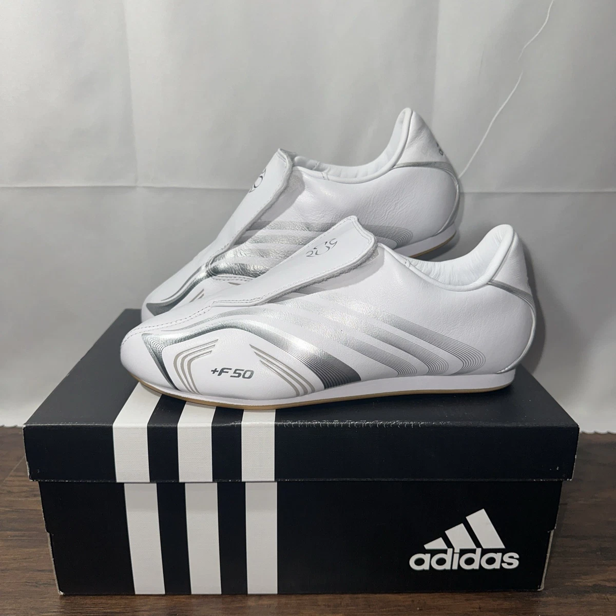 adidas Taekwondo F50 White Silver Metallic for Sale | Authenticity