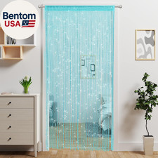 Door String Curtain Doorway Beads Curtains,Hanging Room Divider Beaded Decor Hip