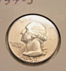 1954-S WASHINGTON QUARTER SUPERIOR BU COIN!!