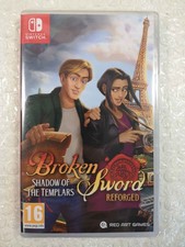 BROKEN SWORD - SHADOW OF THE TEMPLARS REFORGED SWITCH UK NEW (GAME IN ENGLISH/FR