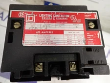 SQUARE D Lighting Contactor 8903SPG1 60 amp 600 volt 120v Coil 31063-409-38