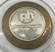 Planet Hollywood Casino Resort Collector Coin .999 FINE SILVER Extra Lounge