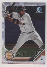 2019 Bowman Chrome Prospects Sandro Fabian #BCP-38 6u5