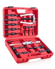 Orion Motor Tech 16pc Blind Hole Bearing Puller Slide Hammer Collet Kit
