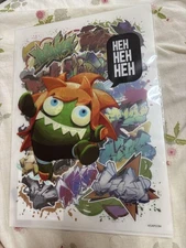 Capcom Blanka Clear File Street Fighter 6 CAPCOM STORE MIB LE