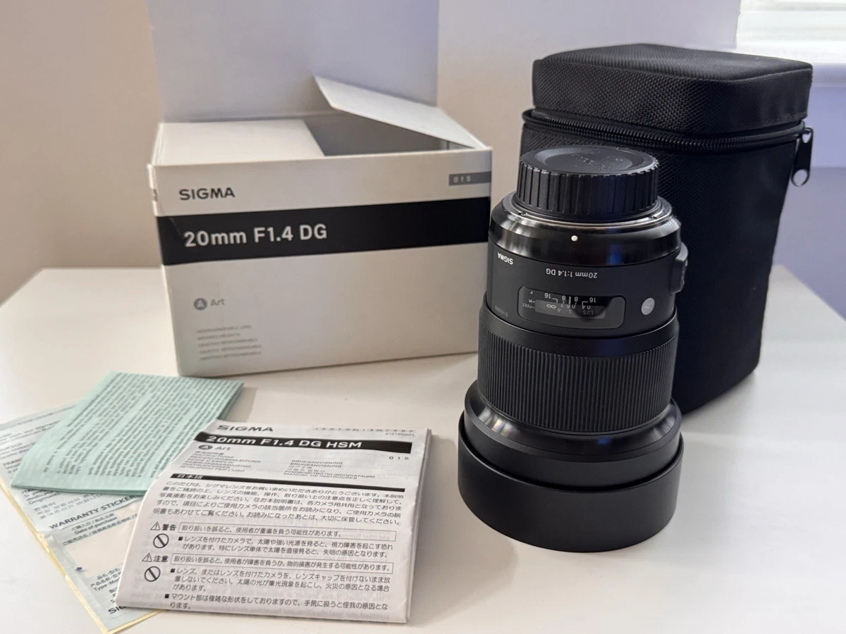 20mm Focal f/1.4 Lenses for Canon for sale | eBay