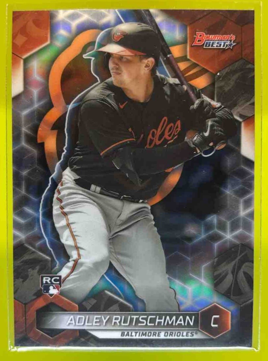 2023 Bowman's Best Adley Rutschman Refractor Baltimore Orioles #57 RC
