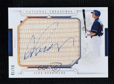 2024 Panini National Treasures Holo Gold 1/10 Alex Rodriguez #LJS-ARZ Auto 16wc