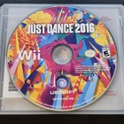 Just Dance 2016 Nintendo Wii Disc Only Good Condition Tested and Working