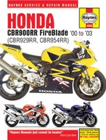 Honda CBR900RR Fireblade (00 - 03) Haynes Repair Manual | Haynes Publishing