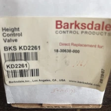 NOS BARKSDALE HEIGHT CONTROL VALVE BKS-KD2261