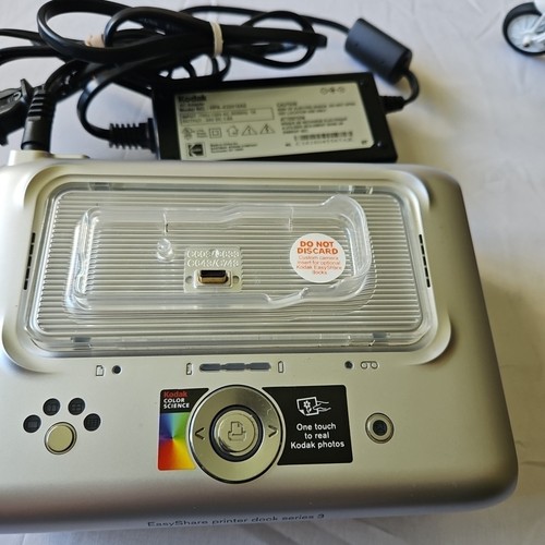 Kodak EasyShare Series 3 Digital Photo Printer Dock w/ power cord and USB adapt - Picture 2 of 3