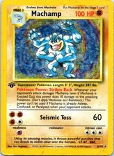 MACHAMP 15/110 HOLO RARE LEGENDARY COLLECTION POKEMON MODERATELY PLAYED on eBay