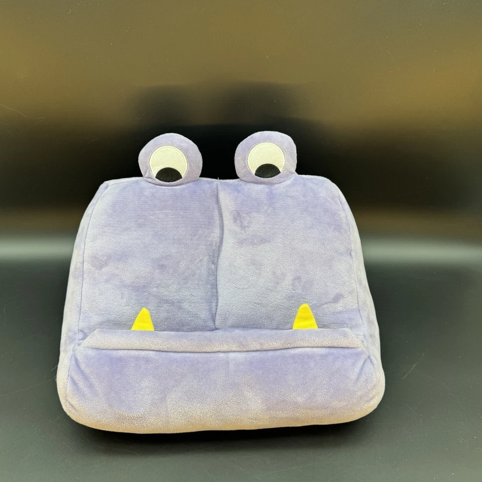 Cuddly Reader Kinder Tablet Ständer | Buch Ständer | Lesekissen - Monster Lila - Bild 3 von 4