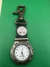 Colibri Key Chain/Belt/Backpack Clip Quartz Watch 