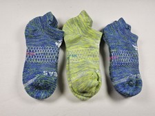 Bombas Hex-Tec Athletic Ankle Socks Lot Of 3 Pairs Size S