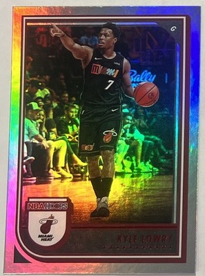 2022-2023 Panini NBA Hoops Impulse #5 Kyle Lowry SSP Foil Silver.
