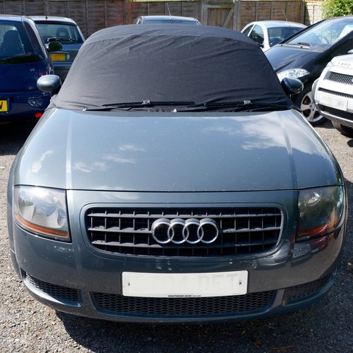 AUDI TT SOFT TOP ROOF HOOD HALF COVER (2000-2006) BLACK 136 - Picture 8 of 12