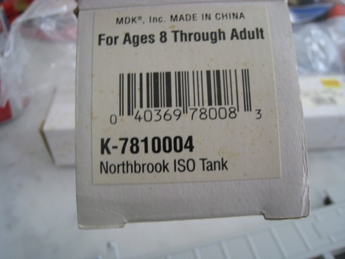 MDK Northbrook ISO Tank and Matching Truck Trailer 1:43 Scale Model Toy - Picture 8 of 11