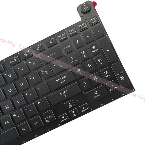 Clavier noir rétroéclairé américain pour ASUS TUF Gaming F15/FA506/FX506/FA506Q/FX506L - Photo 4/5