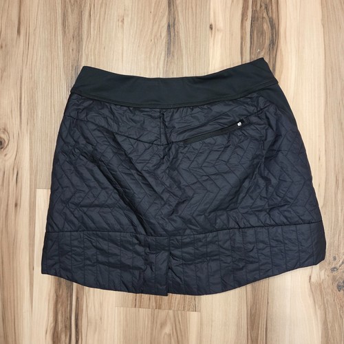 Mountain Hardwear Women's M Trekkin Insulated Mini Skirt Black Quilted Snow - Picture 7 of 10