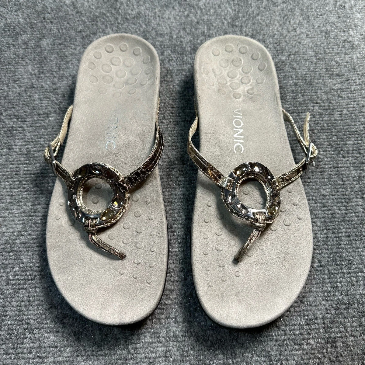 Vionic jeweled sandals sale