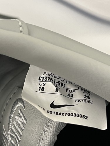 Nuevas Nike Air Force 1 One By You Inspiradas en Dior CT3761 991 para hombre talla 10 - Imagen 8 de 11