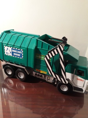 tonka garbage and waste department truck