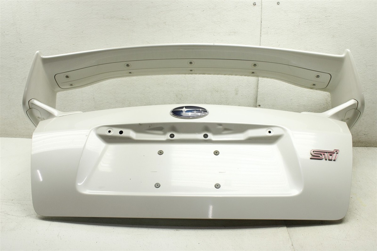 2011-2014 Subaru WRX STI Trunk Lid Spoiler Wing Assembly