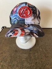 Marvel Comics Classic Avengers All Over Print Snapback Ball Cap Hat Cap Kids
