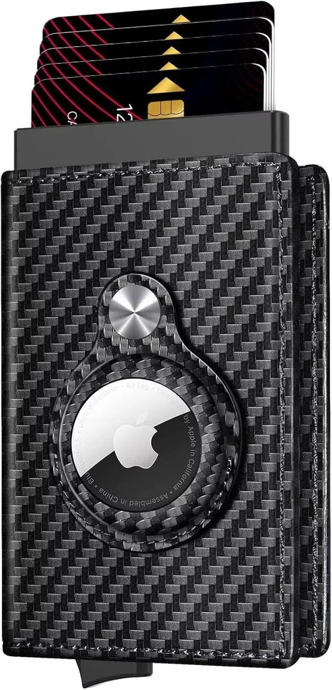 Billetera para Hombre con clip dinero tarjetero Cartera de bloqueo RFID