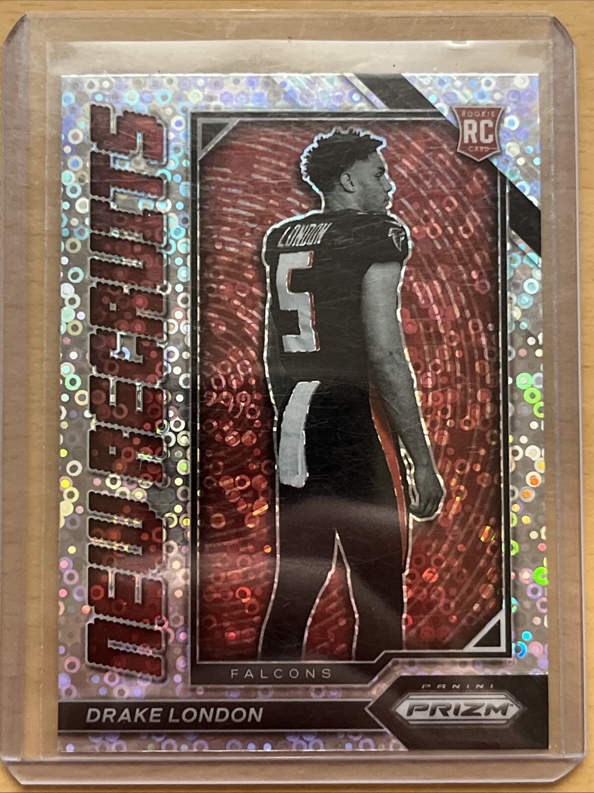 2022 Panini Prizm - New Recruits Disco No Huddle Prizm #NR-4 Drake London (RC)