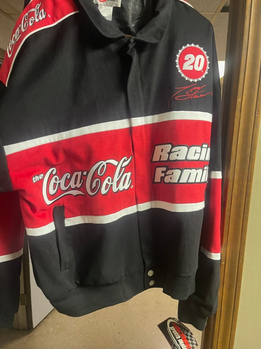 ジャケット・アウター JH DESIGN NASCAR   Tony Stewart NASCAR JH Design Coca Cola Racing Family #20 Tony Stewart Jacket