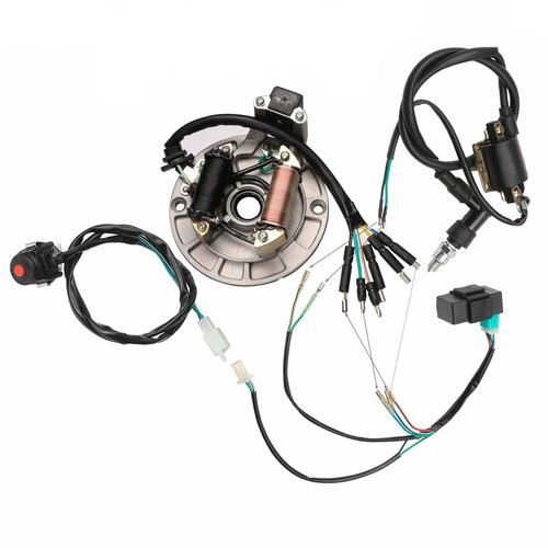 Electric Wiring Harness Magneto Stator For 50cc 70cc 110cc 125cc ATV Dirt Bike - Picture 3 of 13