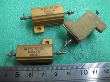 1x KRL AT-25 12R 0.1% 25W High Power 12 Ohm Aluminum Shell Case Wirewound Res