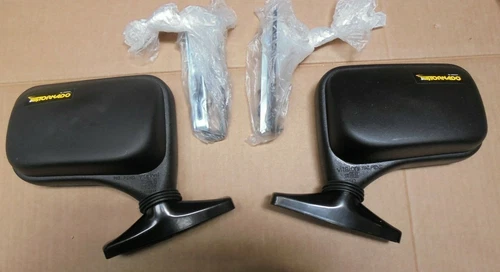 PAIR OF REARVIEW MIRRORS ALFA ROMEO ALFETTA GIULIETTA BABY TORNADO VITALONI