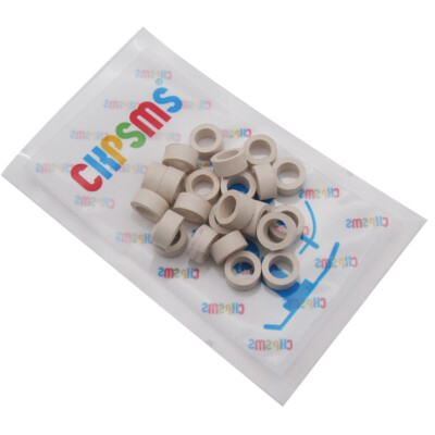 50 Anneaux De Coussin Blancs Hauteur 3mm, Compatibles Machines à Broder SWF Feiya